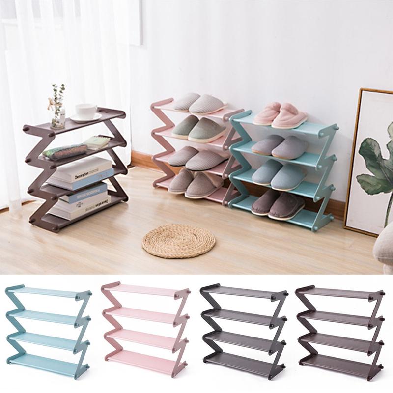 Rak Sepatu 4 Susun Rak Sepatu Sandal Holder Mudah Bongkar Pasang Rak …