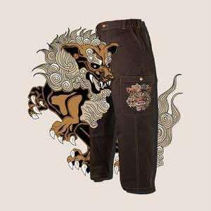 Lion cargo pants