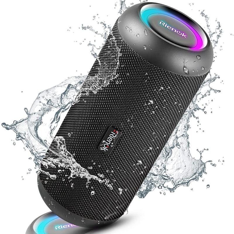 Bluetooth Speaker RIENOK 30W Wireless Speaker Portable TWS Pairing HD…
