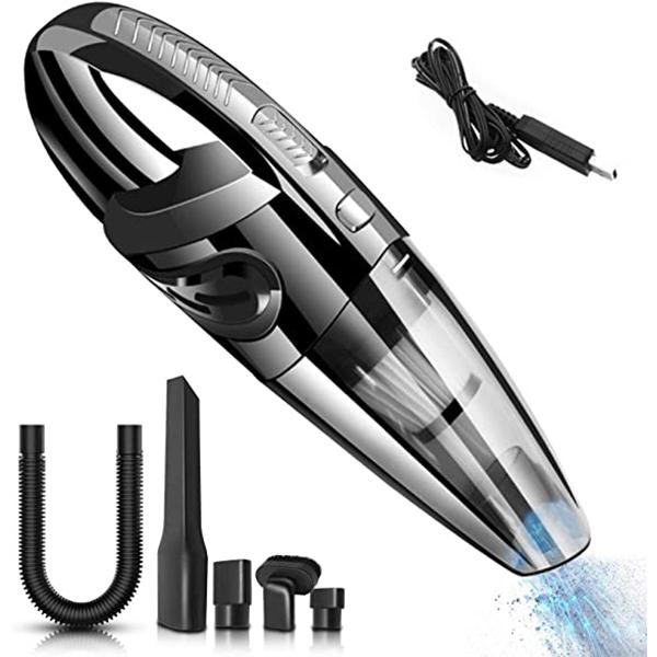 Portable Car Vacuum Cleaner: High Power Corded Handheld Vacuum w/ 16 …