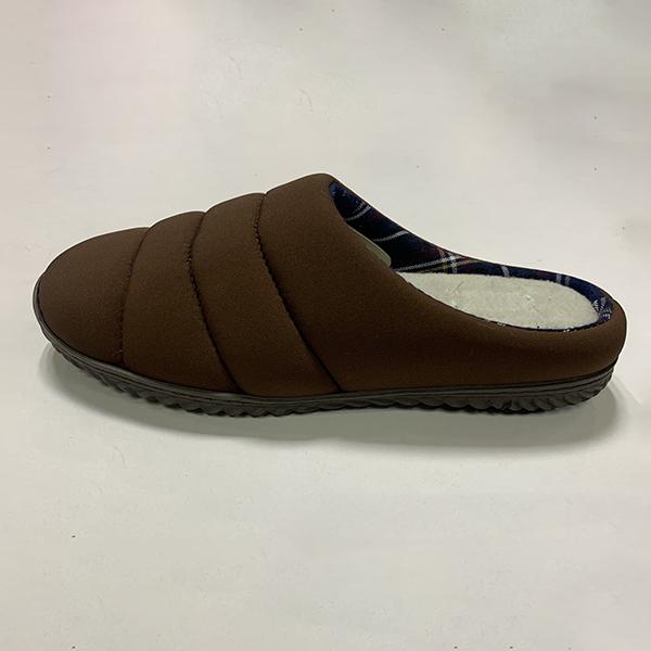 Mens Flat Winter Fur Lined Slip on Memory Foam Gift Mules Slippers Sh…