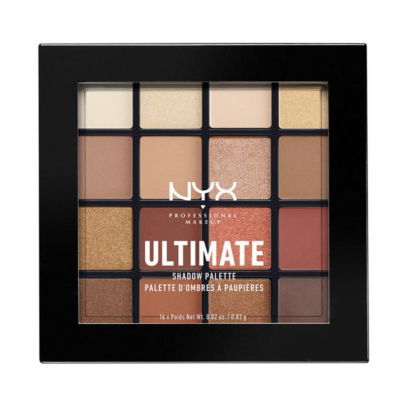 NYX Professional Makeup, Ultimate Shadow Palette - Shade Warm Neutral…