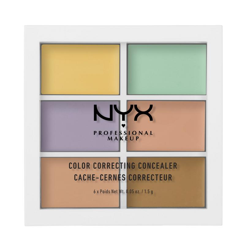 NYX Professional Makeup 3C Colour Correcting Palette Concealer- 3 in …