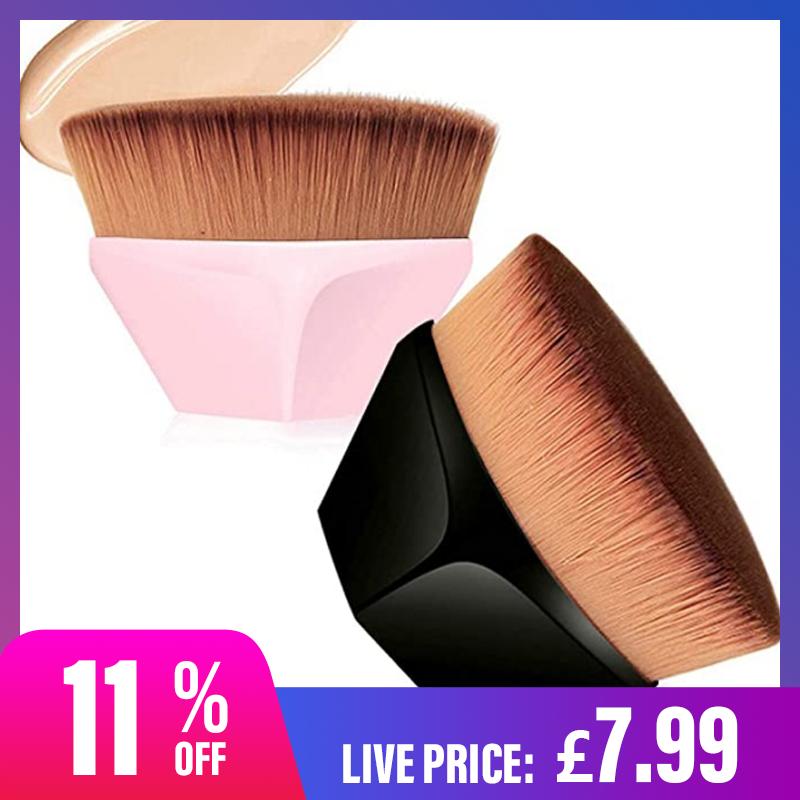 6/1  Pcs Makeup Foundation Brush,Petal-Shaped Multi Functional High D…