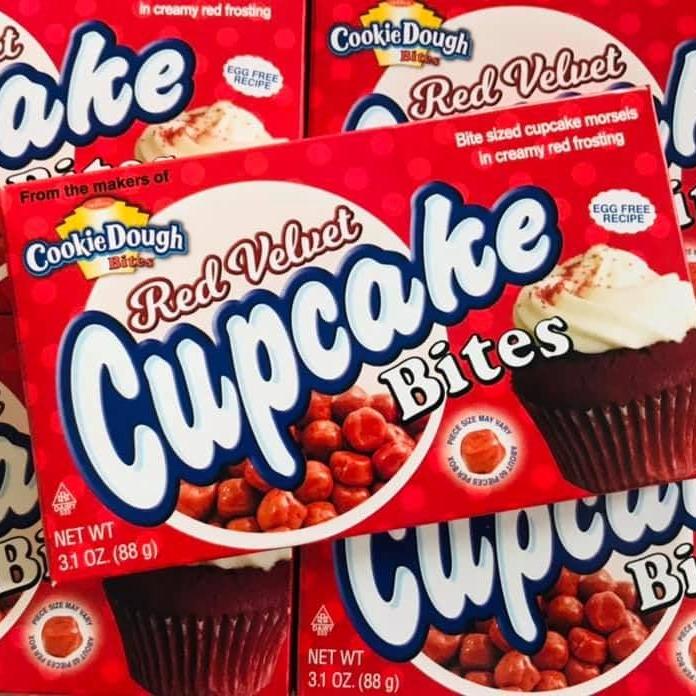 Cookie Dough Bites Red Velvet Cupcake Bites 88g