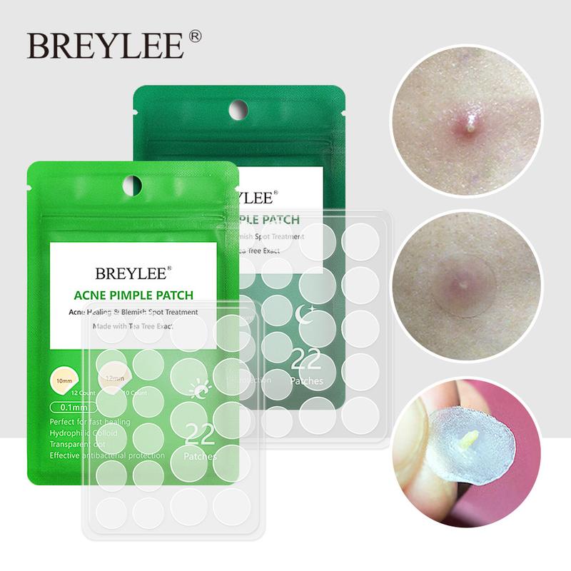 BREYLEE Tea Tree Acne Patch Daily + Night Acne Patch 0.1mm