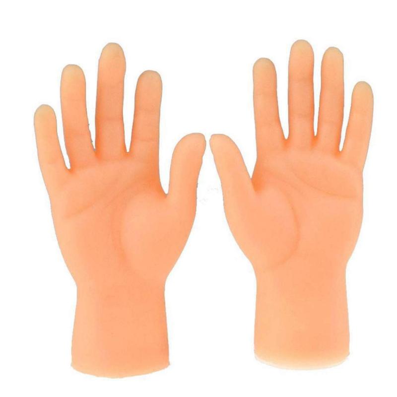 Mini Finger Hands Model Funny Finger Puppet Rubber Finger Toys for Ga…