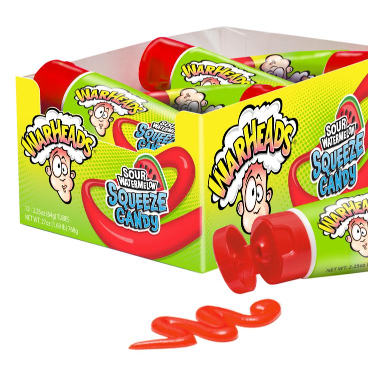 Warheads Squeeze Candy Sour Watermelon 64g
